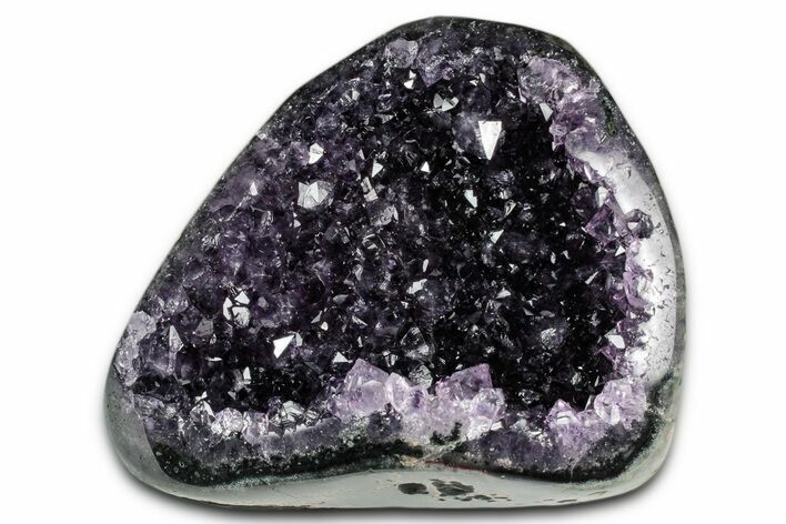 Sparkly Deep-Purple Amethyst Geode - Uruguay #345942